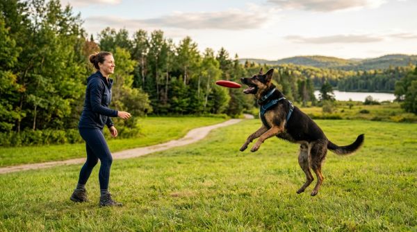 Comment évaluer si mon chien a besoin d'une activité physique supplémentaire par rapport à son niveau d'énergie ?