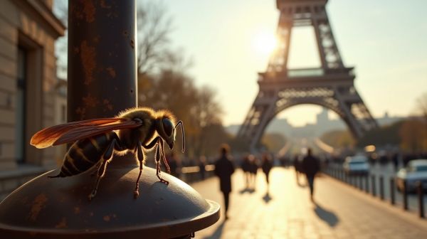 Frelon asiatique à paris : reconnaître et agir contre ce nuisible