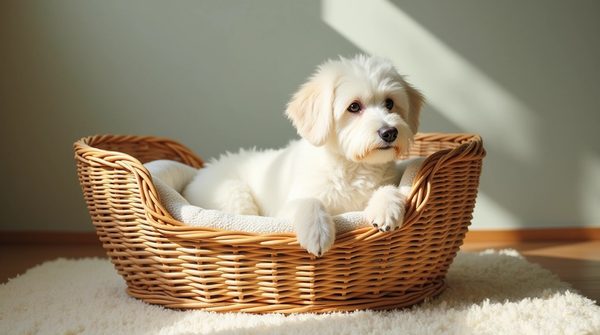 Pourquoi choisir un panier en osier pour chien : confort, style et bien-être
